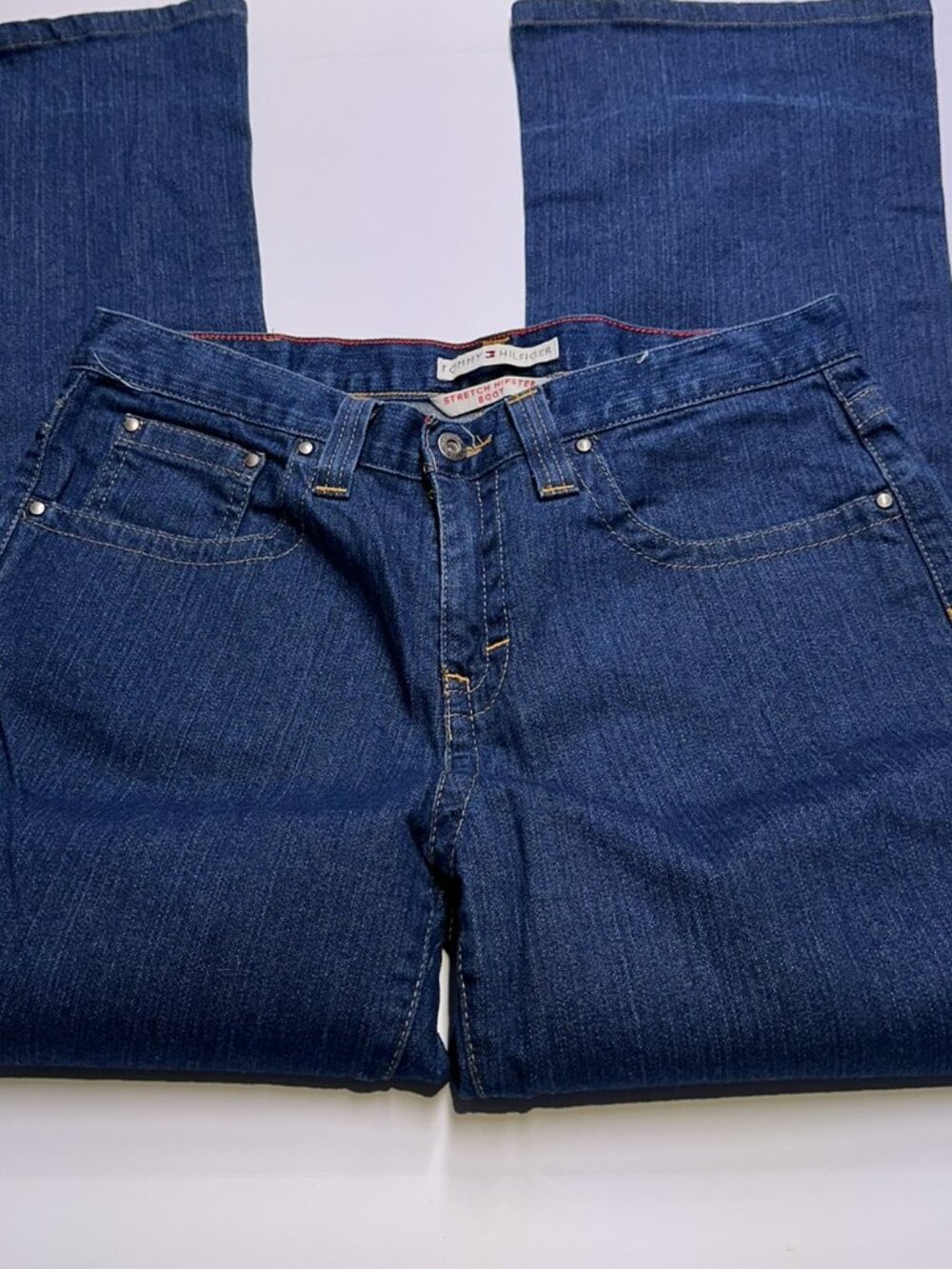 Tommy Hilfiger Stretch Hipster Bootcut Jeans 12